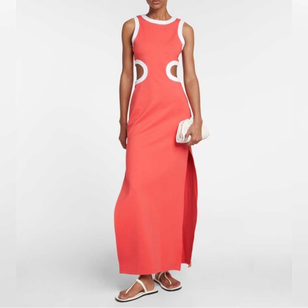 Staud Cutout Maxi Dress